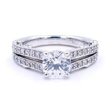 Load image into Gallery viewer, Ritani 18K White Gold Diamond Engagement Ring Style: 1RZ2808
