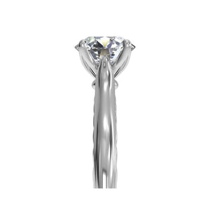 Ritani Solitaire Diamond Braided Engagement Ring  Style: 1RZ2828