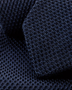 Slim Silk Knitted Tie - Royal Blue