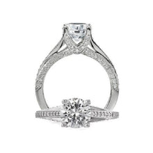 Load image into Gallery viewer, Ritani Classic Round Cut Center Engagement Ring Style: 1RZ3160
