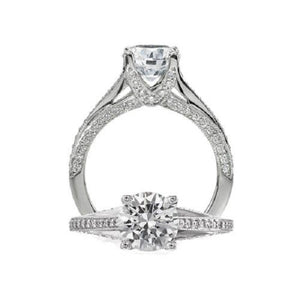 Ritani Classic Round Cut Center Engagement Ring Style: 1RZ3160