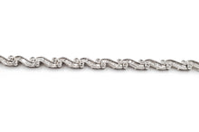 Load image into Gallery viewer, Sandra Biachi 14K White Gold Diamond Tennis Bracelet. Style: JP97
