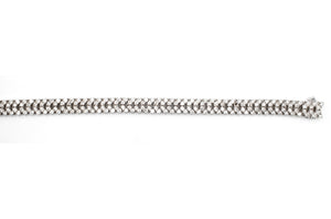 Sandra Biachi 14K White Gold with Diamond Bracelet. Style: 262244