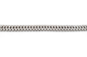 Sandra Biachi 14K White Gold with Diamond Bracelet. Style: 262244