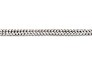 Sandra Biachi 14K White Gold with Diamond Bracelet. Style: 262244