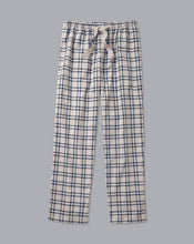 Load image into Gallery viewer, Check Pajama Bottoms - Grey &amp; Navy
