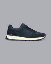 Load image into Gallery viewer, Nubuck and Suede Sneakers - Steel Blue
