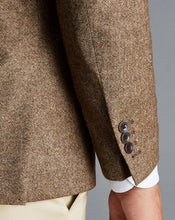 Load image into Gallery viewer, British Wool Textured Jacket - Brown
