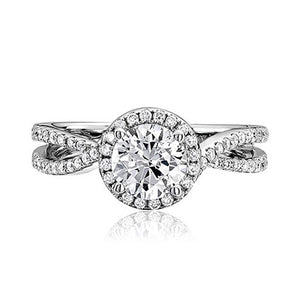 ScottKay 14K White Gold Engagement Ring M1756R310