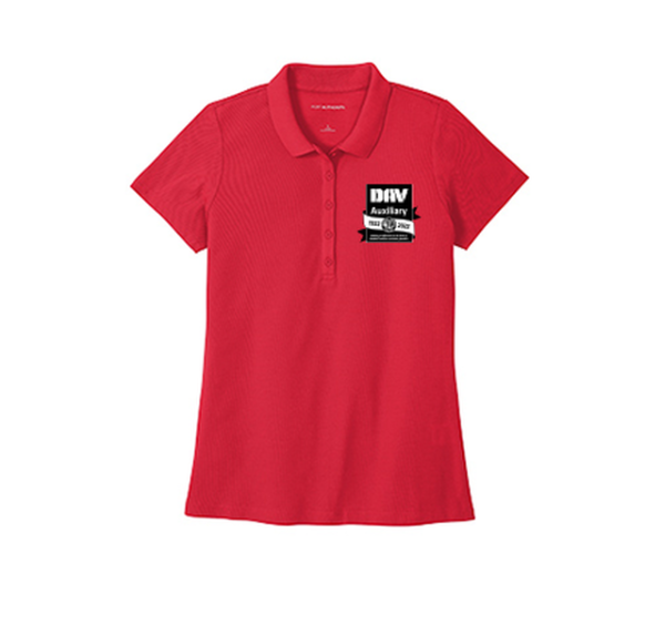 Ladies' Red Friday Polo