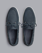 Load image into Gallery viewer, Nubuck Boat Shoes - Steel Blue
