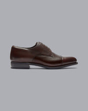 Load image into Gallery viewer, Goodyear Welted Derby Toe Cap Performance Shoes - Chocolate Brown
