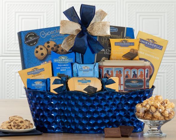 Ghirardelli Collection Chocolate Gift Basket