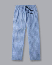 Load image into Gallery viewer, Glasses Motif Pajama Bottoms - Cornflower Blue
