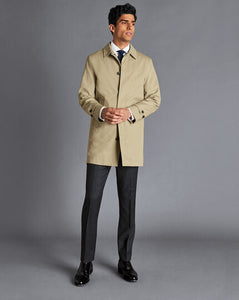 Cotton Classic Raincoat - Stone