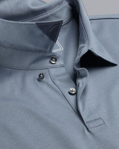 Smart Jersey Polo - Steel Blue