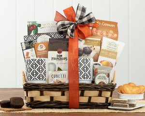 Coffee, Tea, Bakery and Sweets Gift Basket