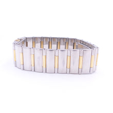 Load image into Gallery viewer, Omega Constellation QUADRA Quartz 18K Yellow Gold and Steel bracelet with Fold-Over Clasp Ladies Watch.
