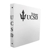 Load image into Gallery viewer, UCSD Trident Design 1" Binder by Samsill
