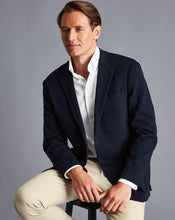 Load image into Gallery viewer, Italian Jersey Jacket - Navy
