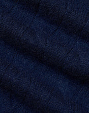Load image into Gallery viewer, Cashmere Cable Knit Crew Neck Sweater - Navy
