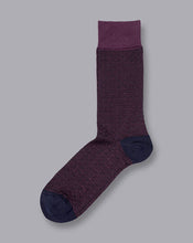 Load image into Gallery viewer, Pattern Socks - Purple
