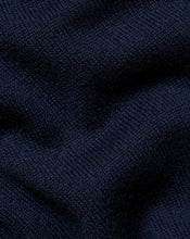 Load image into Gallery viewer, Merino Cashmere Crew Neck Sweater - Navy
