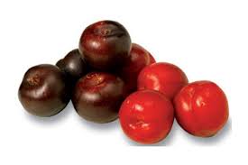 Red or Black Plums