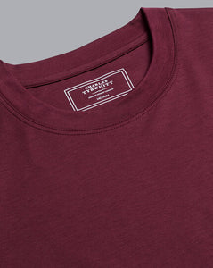 Cotton Tyrwhitt T-Shirt - Wine