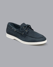 Load image into Gallery viewer, Nubuck Boat Shoes - Steel Blue

