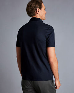 Smart Jersey Polo - Navy