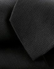 Load image into Gallery viewer, Stain Resistant Silk Tie - Black
