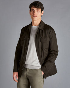 Showerproof Field Jacket - Chocolate Brown