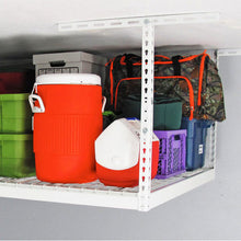 Load image into Gallery viewer, 4′ x 8′ Overhead Garage Storage Bundle w/ 5 Bins (Yellow)
