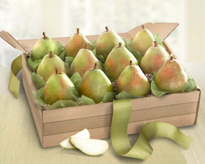 Organic D'Anjou Pears Fruit Gift Basket