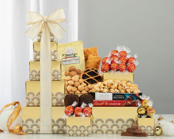 Lindt Chocolate and Sweets Tower