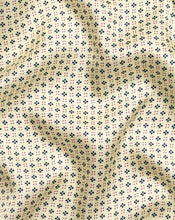 Load image into Gallery viewer, Mini Floral Print Pocket Square - Butter Yellow
