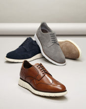 Load image into Gallery viewer, Suede Hybrid Sneakers - Light Brown
