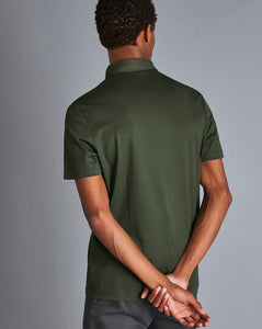 Smart Jersey Polo - Olive