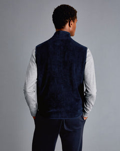 Fleece Vest - Navy