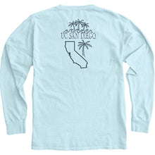 Load image into Gallery viewer, All Good Things are Wild and Free Long-Sleeve Shirt by Blue 84 - Light Blue
