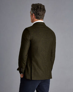 British Wool Twill Jacket - Forest Green