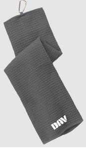 Waffle Microfiber Golf Towel