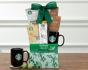 Starbucks and Teavana Gift Basket