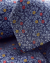 Load image into Gallery viewer, Silk English Luxury Design Tie - Indigo Blue &amp; Light Blue
