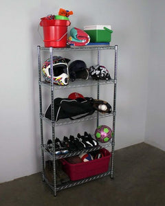 14″ x 30″ x 60″ 5-Tier Wire Shelving