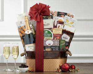 Houdini Blanc de Blanc Champagne Wine Basket