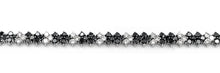 Load image into Gallery viewer, Sandra Biachi 14K White Gold with Black Diamond Bracelet. Style: BR-4025
