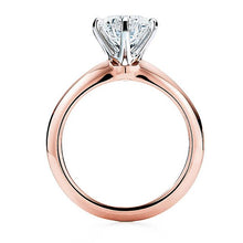 Load image into Gallery viewer, ROUND SHAPED ROSE GOLD SOLITAIRE
