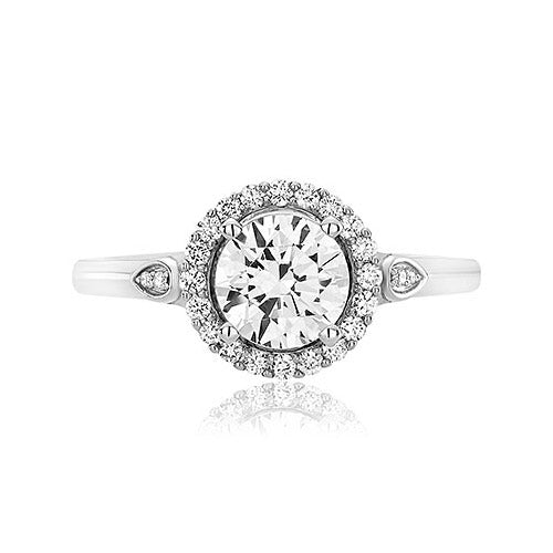 ScottKay 14K White Gold Engagement Ring M2064R512